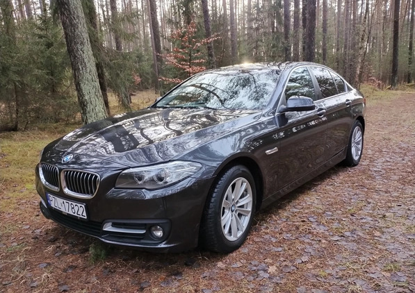 BMW Seria 5 cena 83900 przebieg: 200000, rok produkcji 2016 z Jastrowie małe 631